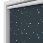 Laura Ashley Painterly Stars Midnight Motorised