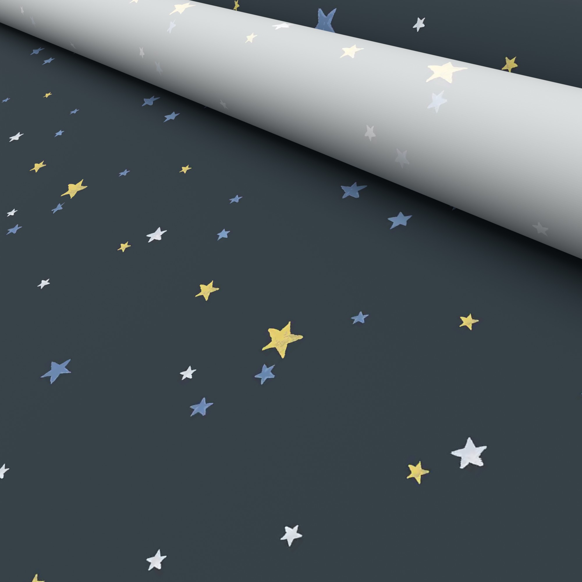 Laura Ashley Painterly Stars Midnight - Image 5