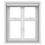 Laura Ashley Painterly Stripe Dark Seaspray Motorised