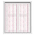 Laura Ashley Painterly Stripe Pink Motorised