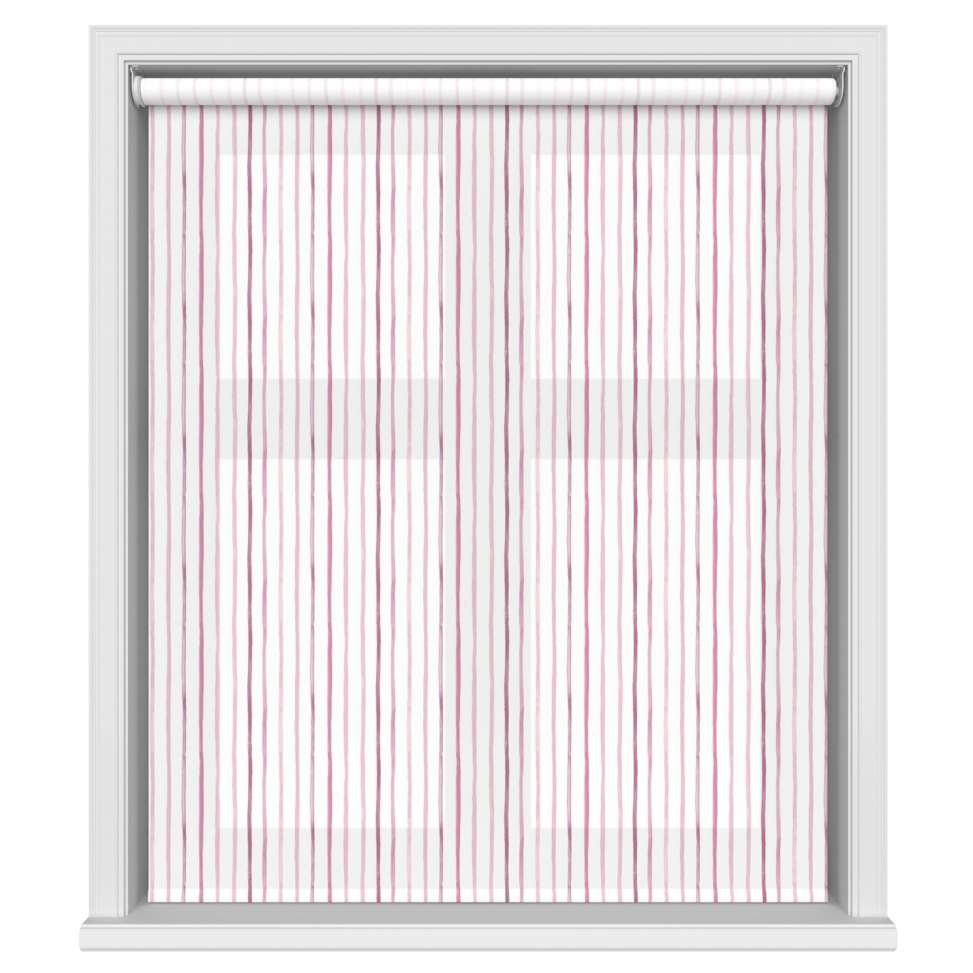 Laura Ashley Painterly Stripe Pink Motorised - Image 2