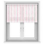 Laura Ashley Painterly Stripe Pink Motorised