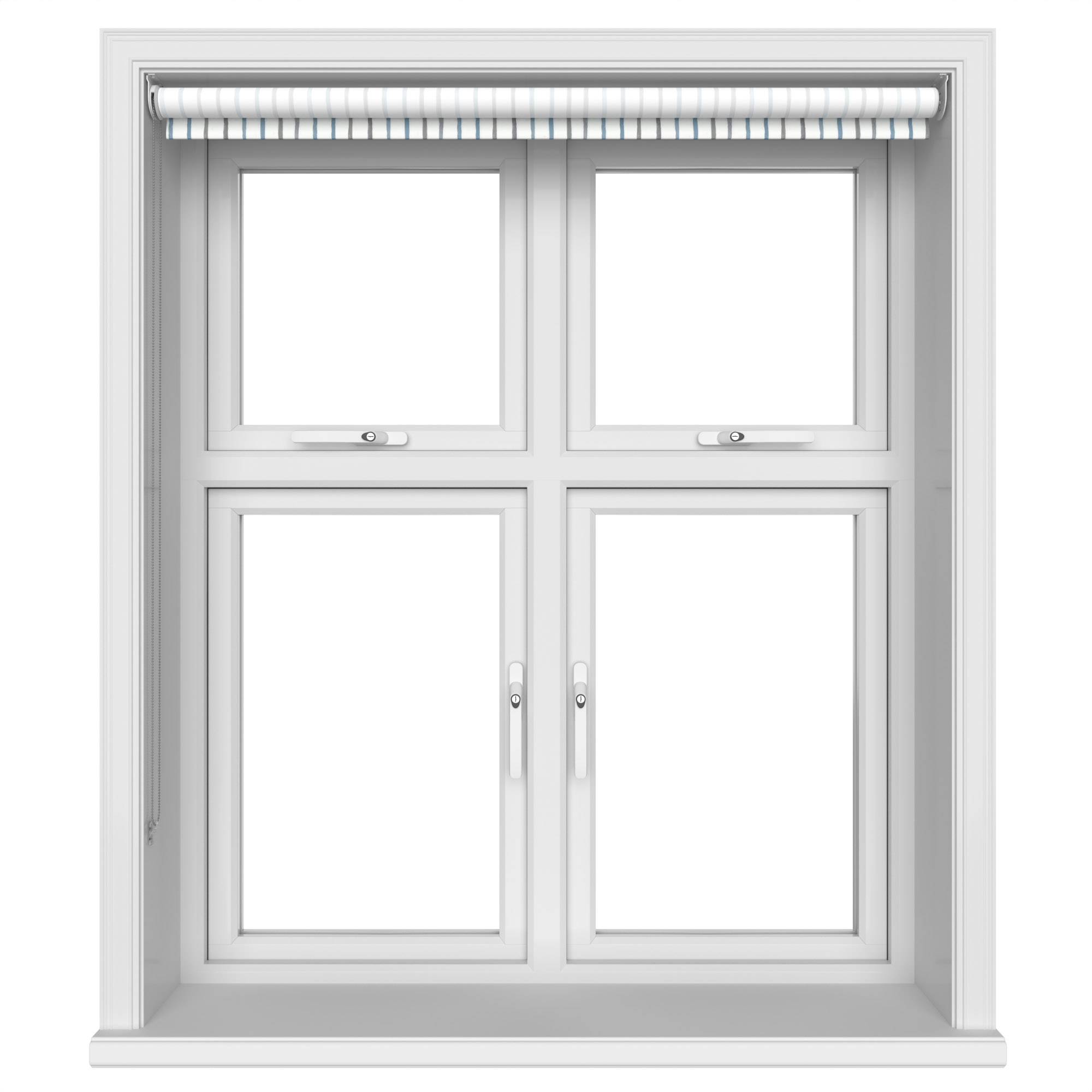 Laura Ashley Painterly Stripe Pale Steel - Image 3
