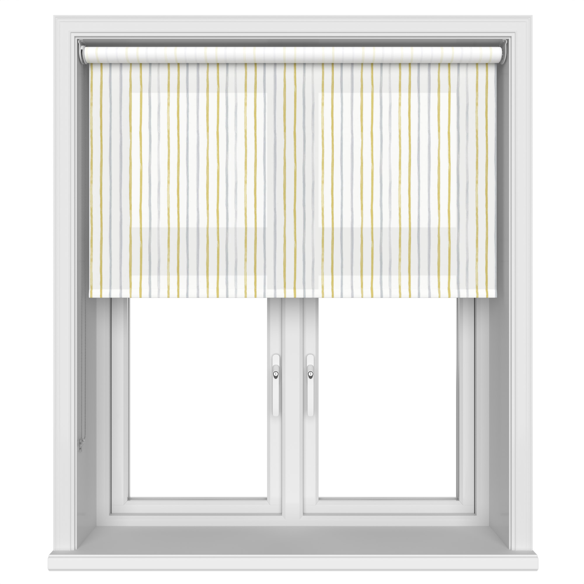 Laura Ashley Painterly Stripe Yellow