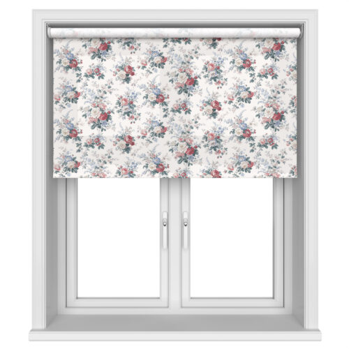 Laura Ashley Stowe Red Multi Motorised