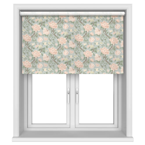 Laura Ashley Tapestry Floral Blush Motorised