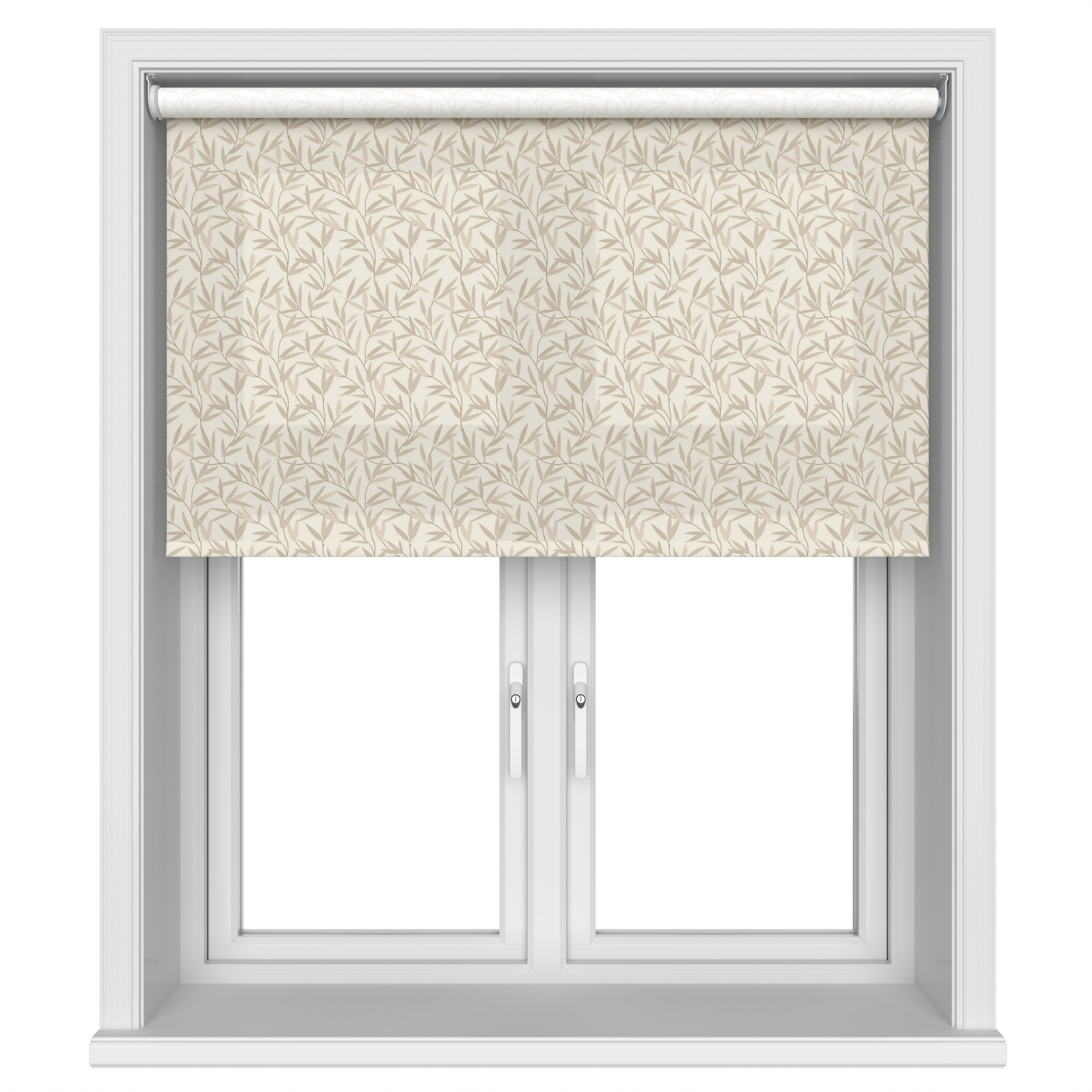 Laura Ashley Willow Leaf Natural Motorised