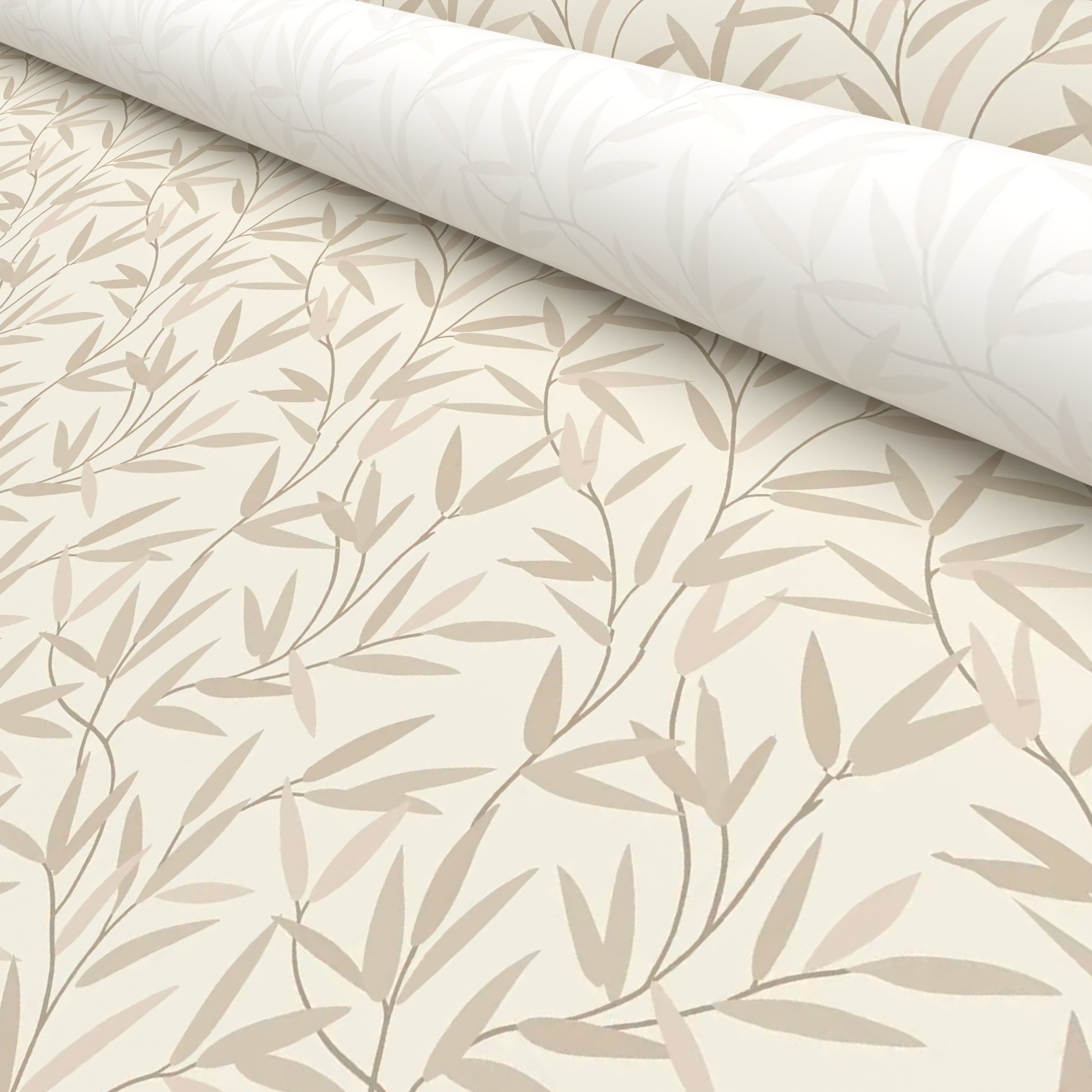 Laura Ashley Willow Leaf Natural Motorised - Image 5
