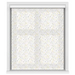 Cotton Flower Ochre Cassette Motorised