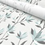 Lily Muted Duckegg Cassette Motorised