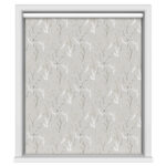 Willow Birch White Blackout Motorised