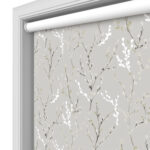 Willow Birch White Blackout Motorised