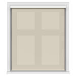 Unicolour Beige Cassette Motorised