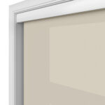 Unicolour Beige Cassette Motorised