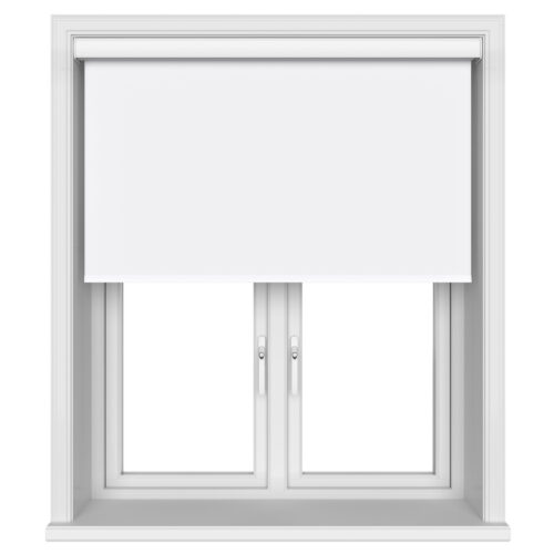 Unishade White Cassette Motorised
