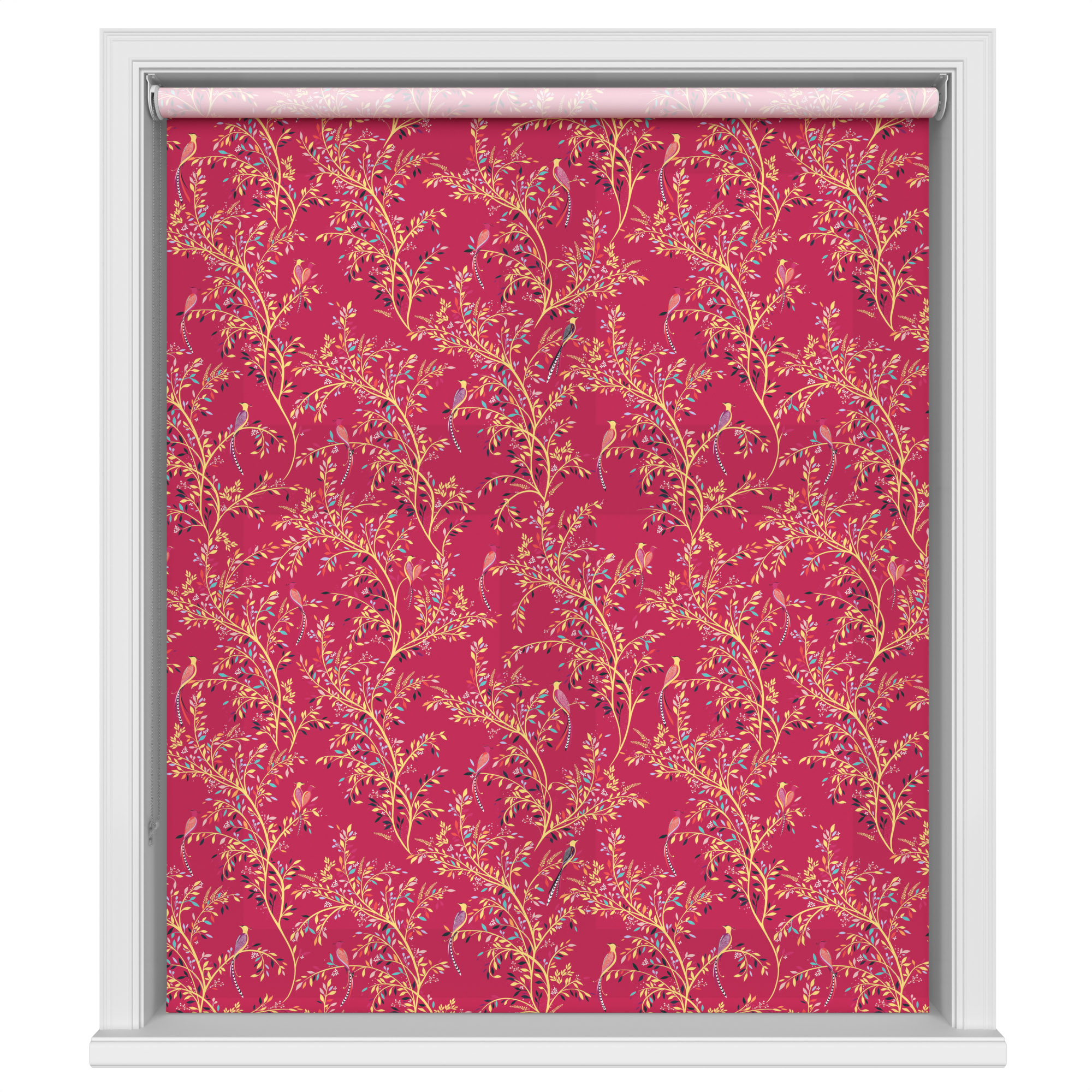 Sara Miller Birds of Paradise Fuchsia - Image 2