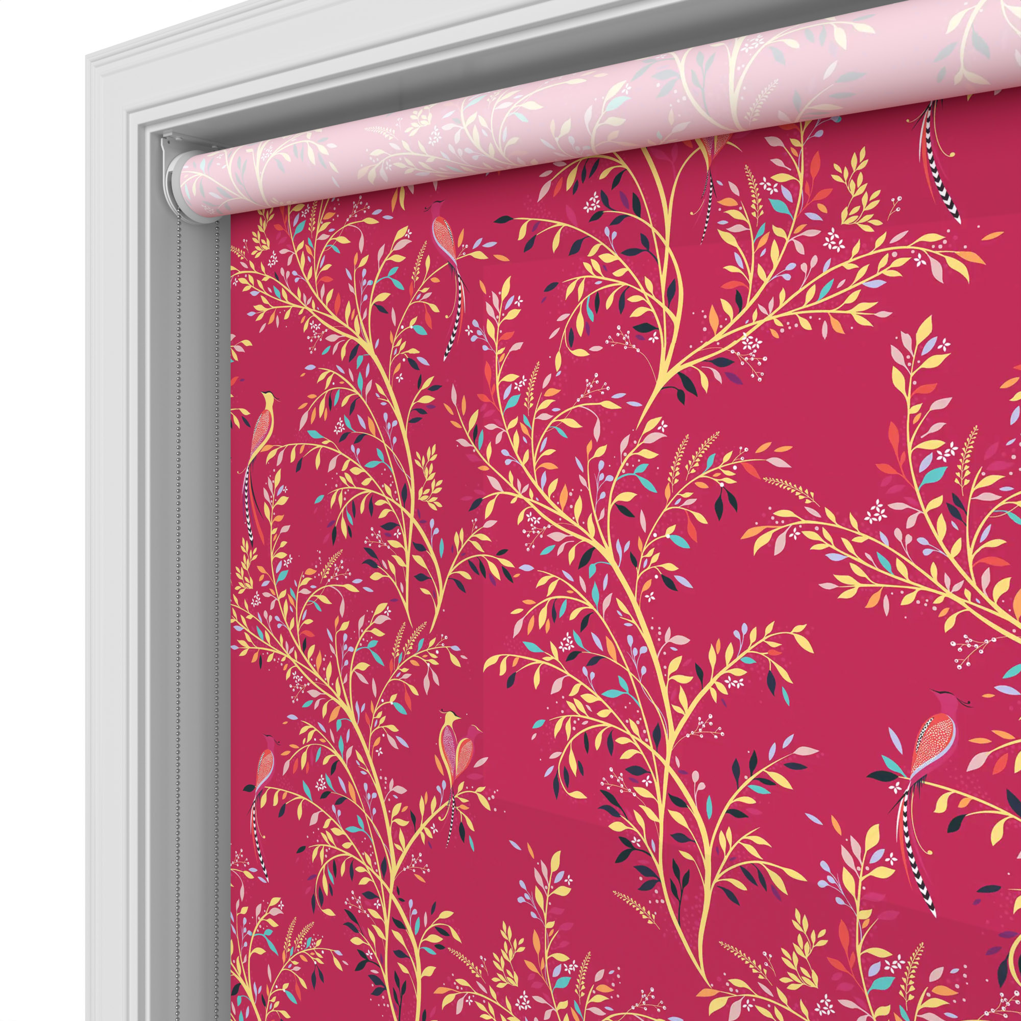 Sara Miller Birds of Paradise Fuchsia - Image 4