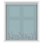 TwistFit Sara Miller Botanic Paradise Border Dusky Blue