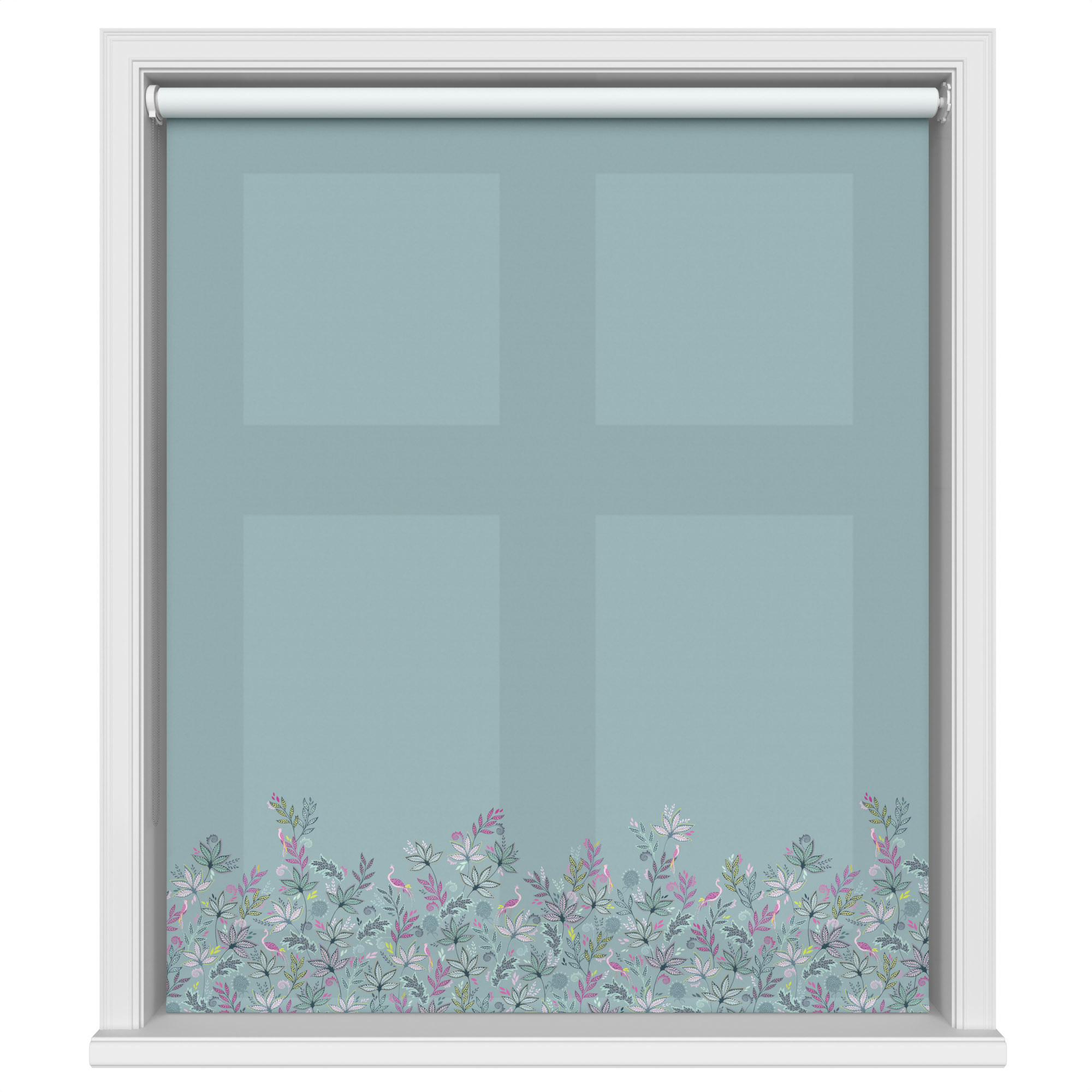 TwistFit Sara Miller Botanic Paradise Border Dusky Blue - Image 2