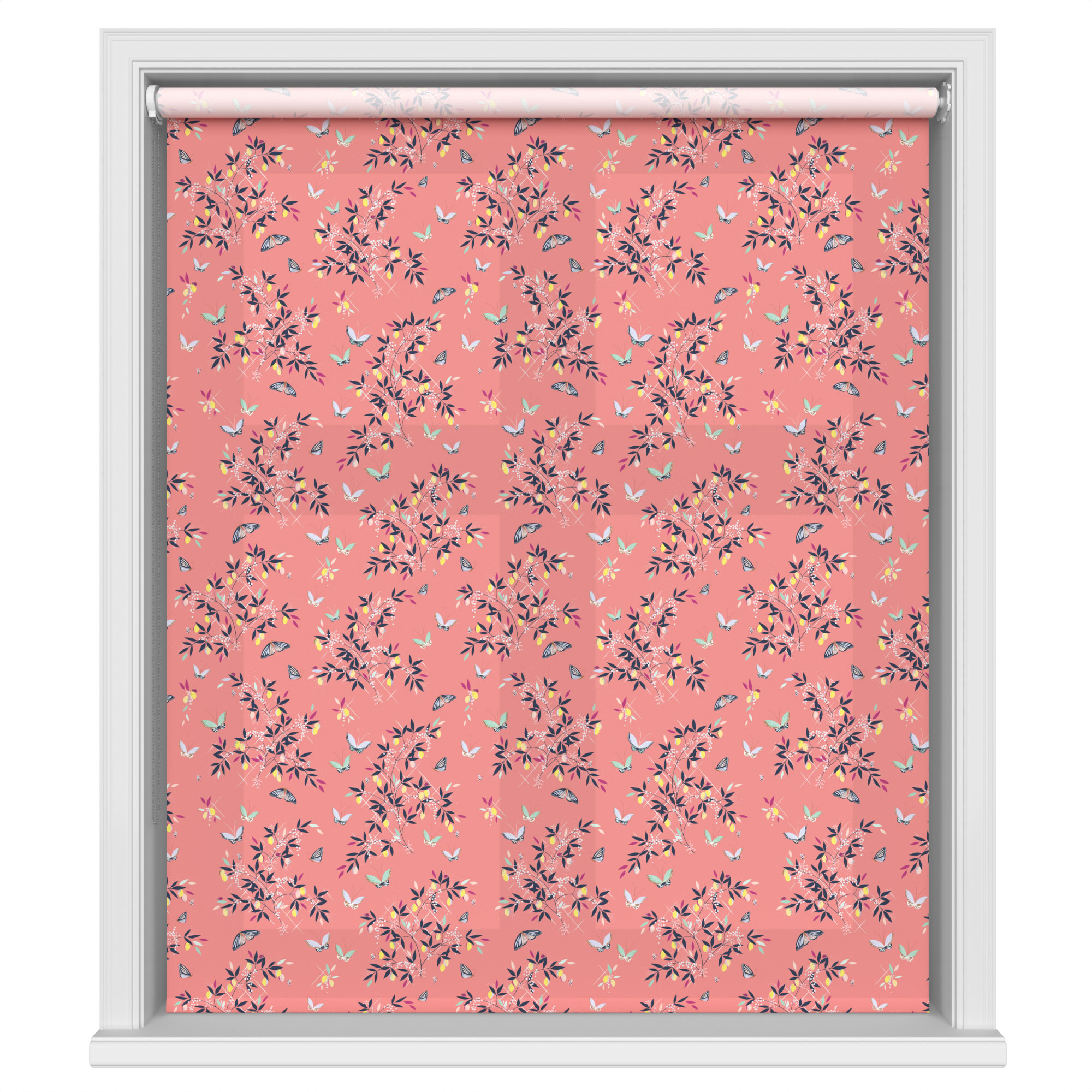 TwistFit Sara Miller Butterflies & Trellis Peach - Image 2