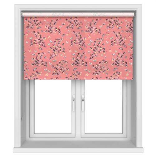 Sara Miller Butterflies & Trellis Peach
