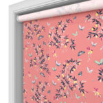 Sara Miller Butterflies & Trellis Peach Motorised