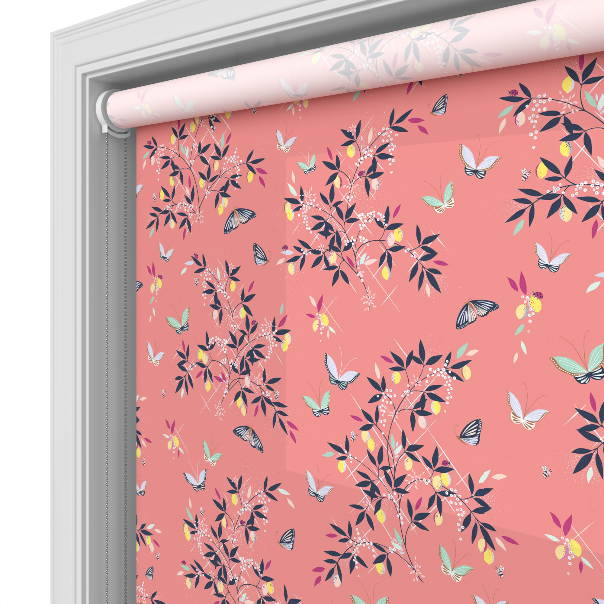 TwistFit Sara Miller Butterflies & Trellis Peach - Image 4