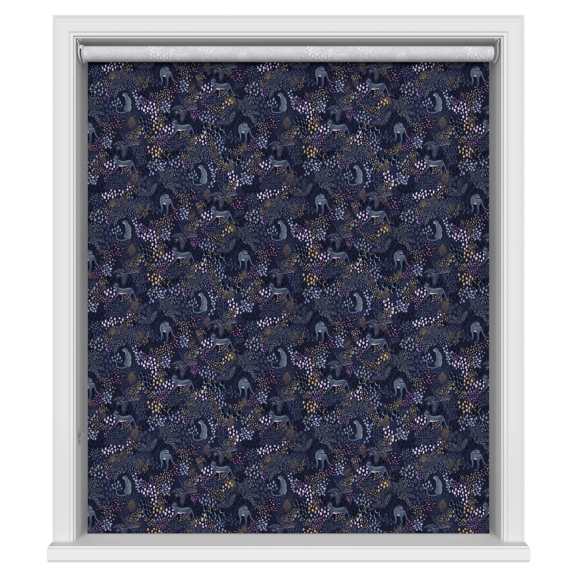 Sara Miller Cheetah Midnight - Image 2