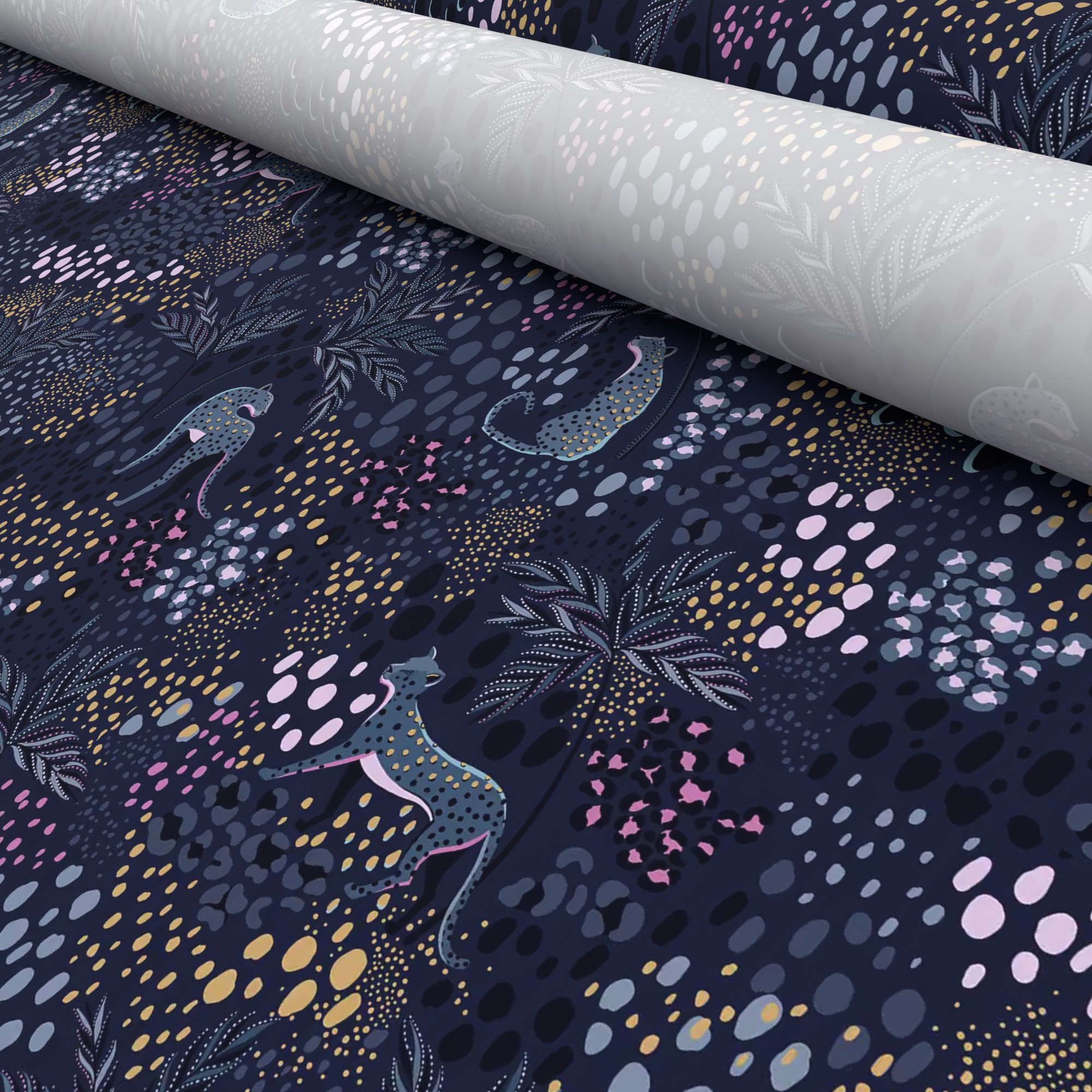 Sara Miller Cheetah Midnight - Image 5