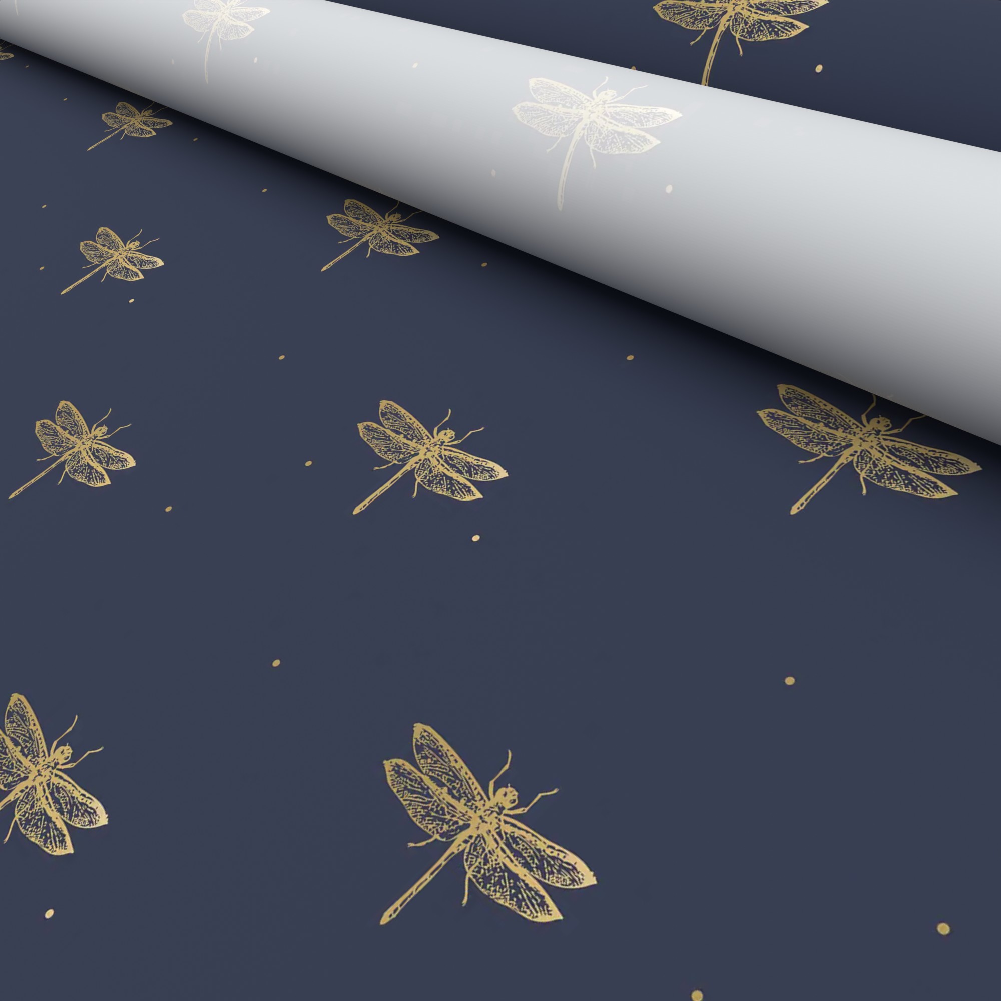 Sara Miller Dragonfly Navy - Image 5