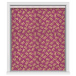 TwistFit Sara Miller Etched Leaves Fuchsia