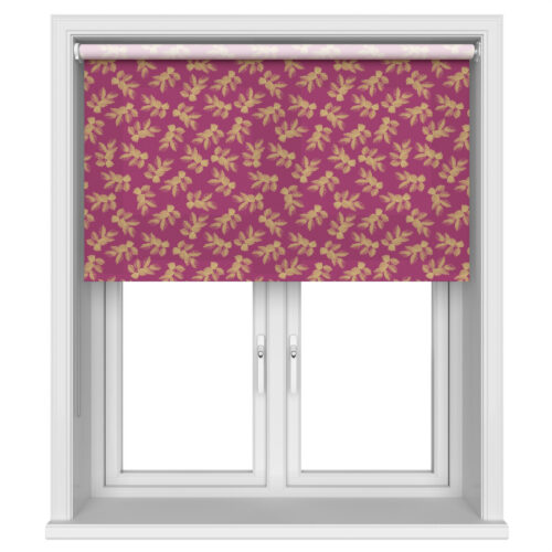 TwistFit Sara Miller Etched Leaves Fuchsia