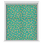 Sara Miller Etched Leaves Green