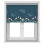 TwistFit Sara Miller Heron Border Teal
