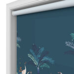 Sara Miller Heron Border Teal Motorised
