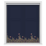 TwistFit Sara Miller Hummingbird Border Deep Navy