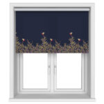 Sara Miller Hummingbird Border Deep Navy Motorised