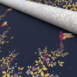 TwistFit Sara Miller Hummingbird Border Deep Navy