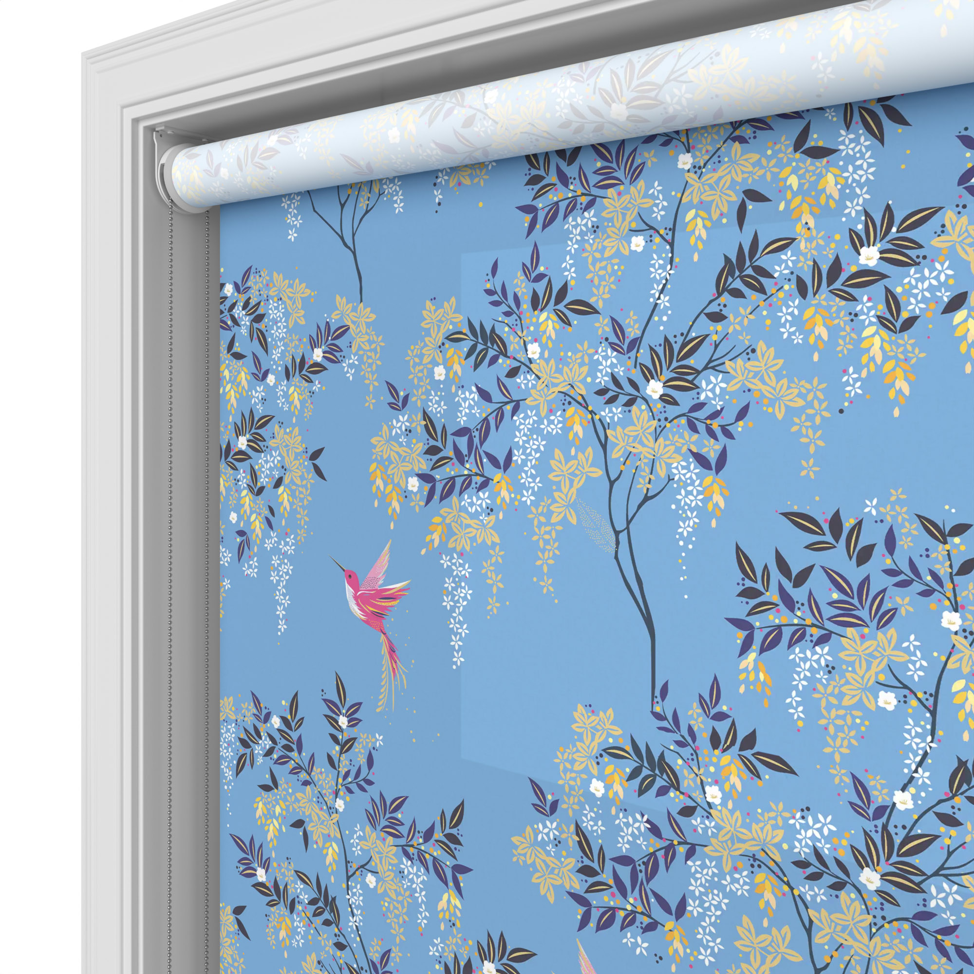 Sara Miller Hummingbird Cornflower Blue - Image 4