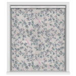Sara Miller Ornamental Peacock Warm Grey Motorised