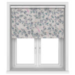 Sara Miller Ornamental Peacock Warm Grey Motorised