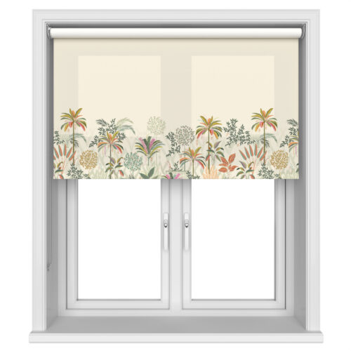 Sara Miller Palm Garden Border Light Stone