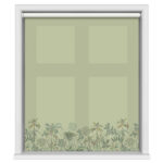 TwistFit Sara Miller Palm Garden Border Soft Olive