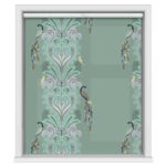 Sara Miller Peacock Filigree Sage Green