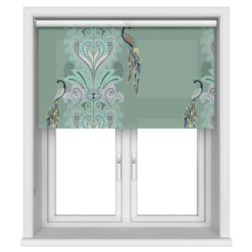 Sara Miller Peacock Filigree Sage Green