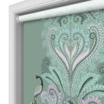 TwistFit Sara Miller Peacock Filigree Sage Green