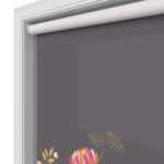 Sara Miller Peony Border Dark Grey