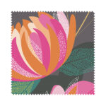 TwistFit Sara Miller Peony Border Dark Grey