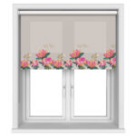 TwistFit Sara Miller Peony Border Pale Grey