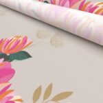 TwistFit Sara Miller Peony Border Pale Grey